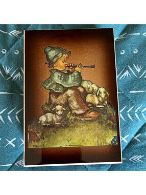 Schmid Brothers 1973 Hummel Style Music Box “I’d Like to Teach the World”